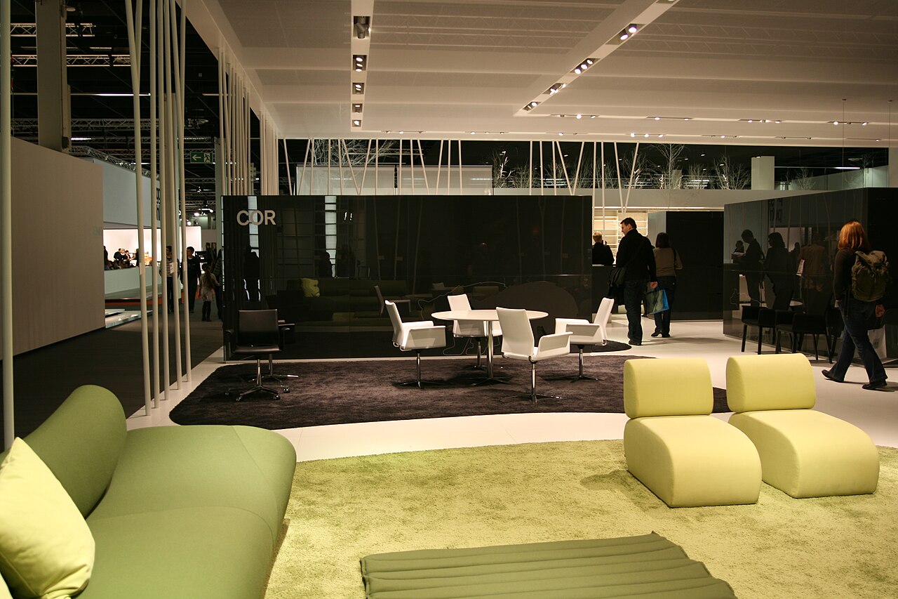 Messestand von Cor und Interlübke auf der imm cologne